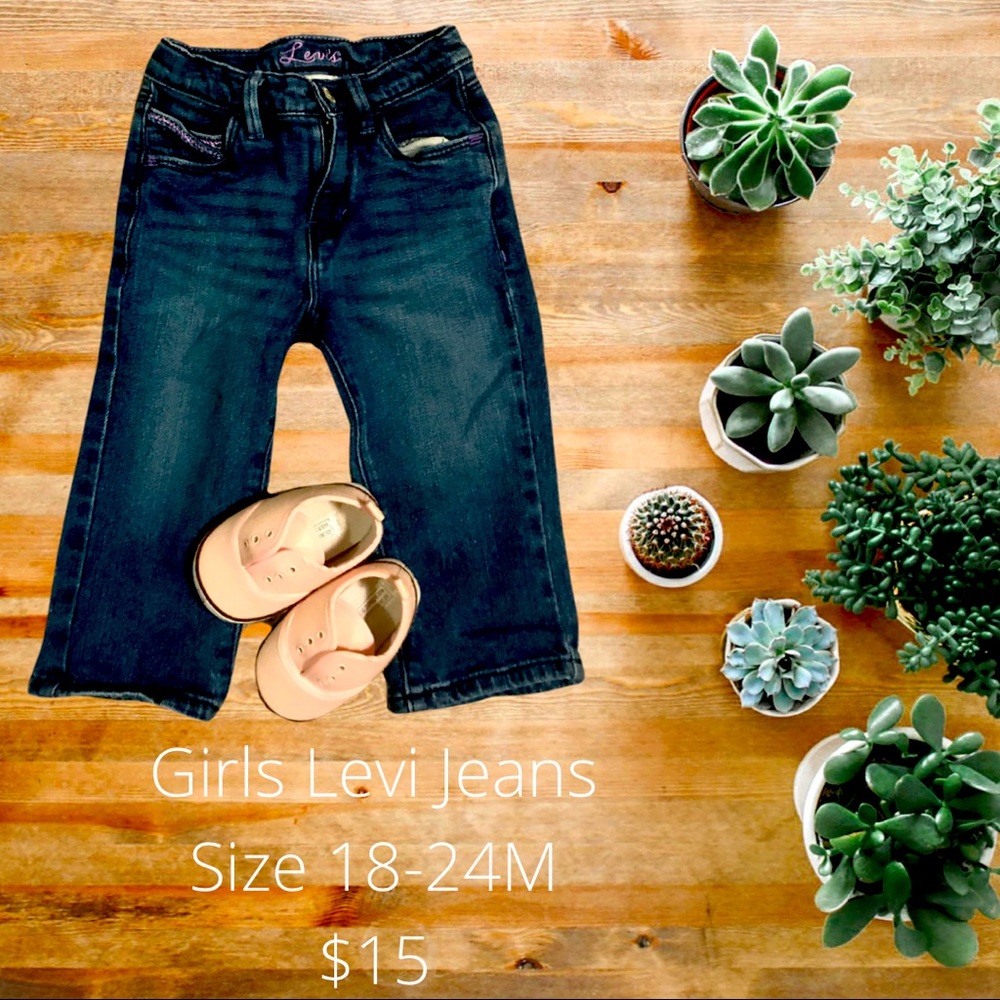 Girls Levi Jeans